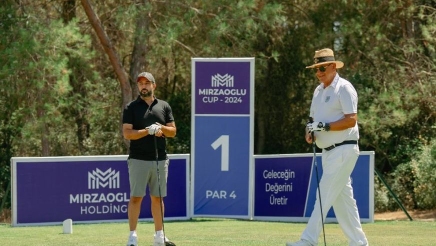 Golf tutkunları Mirzaoğlu Cup 2024 Golf Turnuvasında bir araya geldi..!