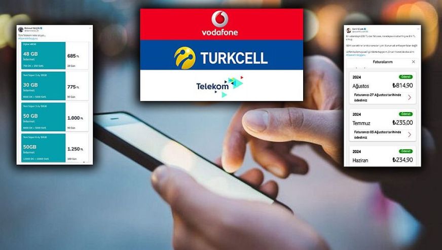 Cep telefonu faturalarında fahiş artış! GSM operatörlerine tepki yağıyor: 