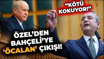 CHP lideri Özgür Özel'den Bahçeli'ye 'Öcalan' yanıtı: "Bir plan gibi görünüyor ve kötü kokuyor!"