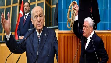 Dervişoğlu, MHP lideri Bahçeli'ye 'Al şu ipi başının ucuna as' dedi! Bahçeli ipi makam odasına asacak...