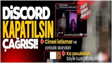 Discord kapatılsın çağrısı... Discord'da kız çocuklarına 'cinsel istismar ve zorbalık skandalı!'