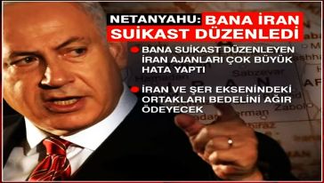 Evi vurulan Netanyahu İran'ı hedef aldı: 