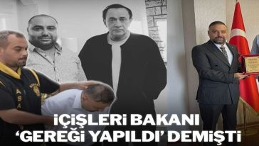 İçişleri Bakanı 'Gereği Yapıldı' demişti! O isim 2 ayda serbest kaldı..!