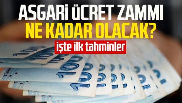 Yeni asgari ücret ne kadar olacak? İşte masadaki rakamlar...