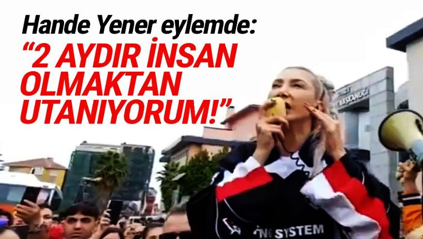 Gebze'de tepkiler çığ gibi büyüyor... Hande Yener ve Seren Serengil'den protesto..!