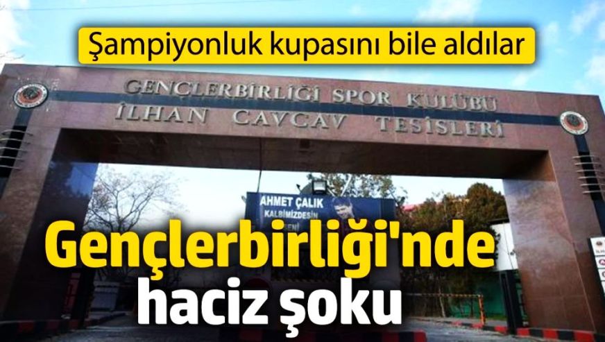 Gençlerbirliği'ne haciz geldi! Şampiyonluk kupasına bile el kondu..!