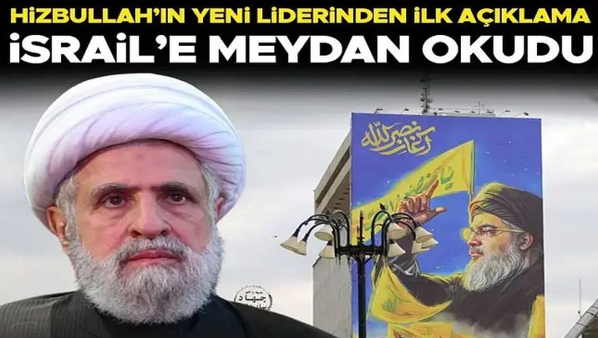 Hizbullah'ın yeni liderinden ilk açıklama: 