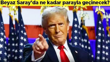 ABD'nin 47'nci başkanı Donald Trump'ın maaşı belli oldu!