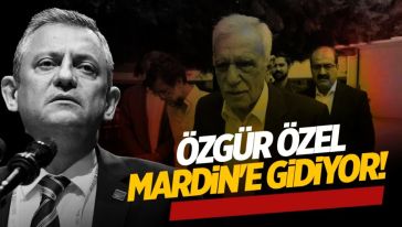 Ahmet Türk: "CHP Genel Başkanı Özgür Özel, bugün Batman'a gelecek..!"