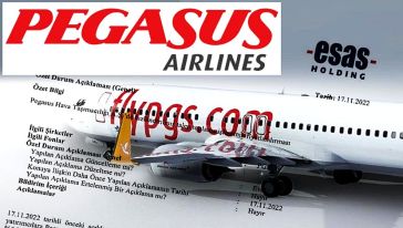 Esas Holding'ten Pegasus'ta hisse satışı..!