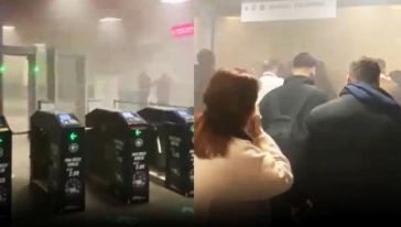 İstanbul'da metro yangını! İstasyon kapatıldı... İşte o anlar