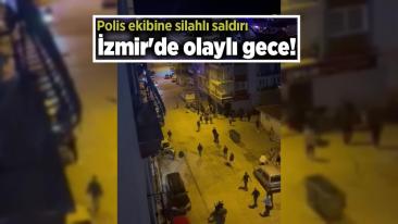 İzmir'de polis ekibine silahlı saldırı: 2'si ağır 3 yaralı...