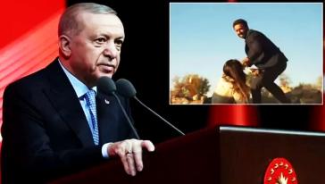 O dizideki şiddet sahneleri Cumhurbaşkanı Erdoğan'ı kızdırdı! "RTÜK'e büyük görev düşüyor..!"