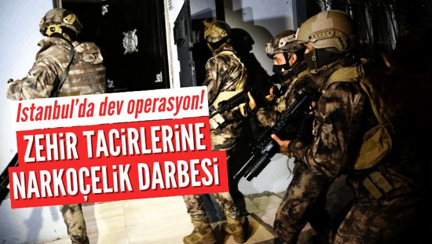 3 ton uyuşturucu ele geçirildi! İstanbul'da 'Narkoçelik-44' operasyonu...