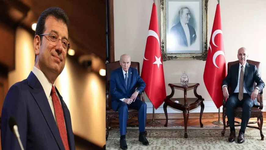 Kayyum kararları sonrası Ekrem İmamoğlu, Bahçeli ve Kurtulmuş'tan randevu istedi..!