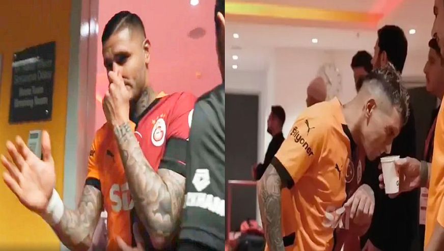 Sosyal medya bunu konuşuyor! Derbiden önce Galatasaraylı oyuncular ne kokladı?