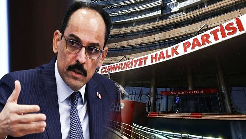 MİT Başkanı İbrahim Kalın'dan CHP'ye ziyaret...