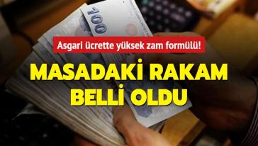 Asgari ücret için geri sayım başladı... Asgari ücret için masadaki formüller neler?