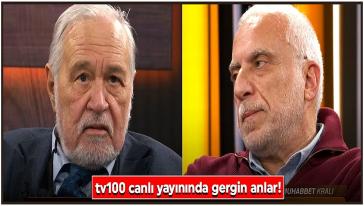 İlber Ortaylı yayını terk etti! tv100 canlı yayınında gergin anlar...