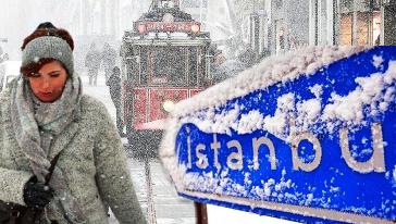 O sene bu sene! İstanbul için şiddetli kar alarmı verildi!