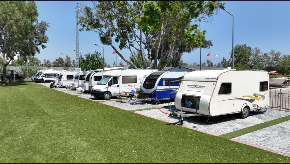 Lara Sahili'ne ikinci karavan park projesi hayata geçiyor...