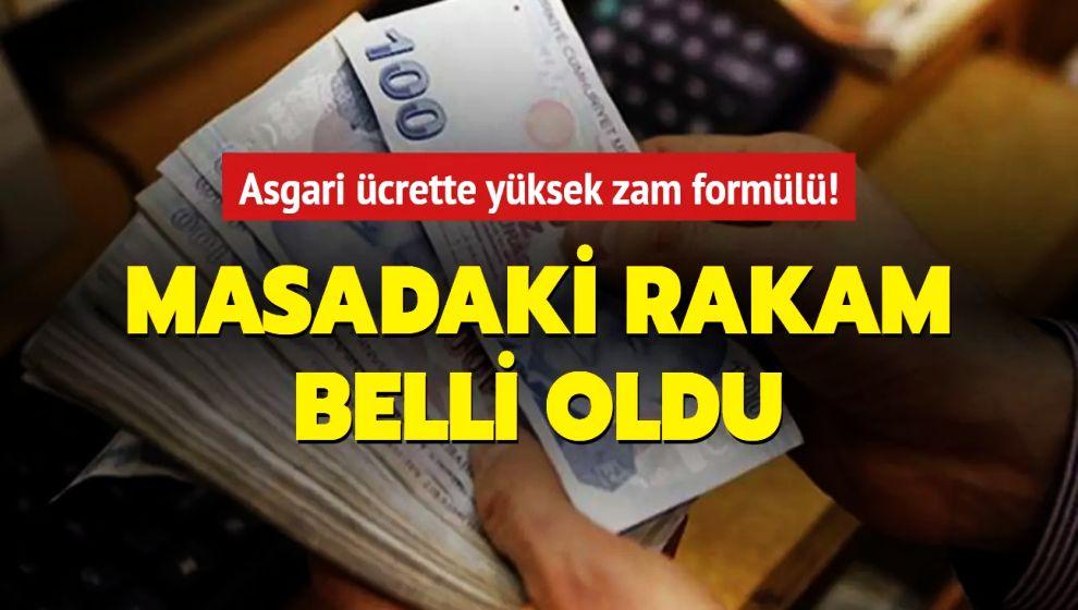 Asgari ücret için geri sayım başladı... Asgari ücret için masadaki formüller neler?