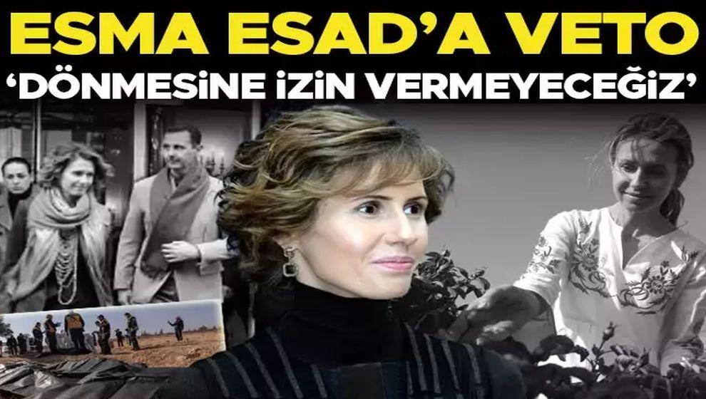 Esma Esad'a İngiltere'den veto: 