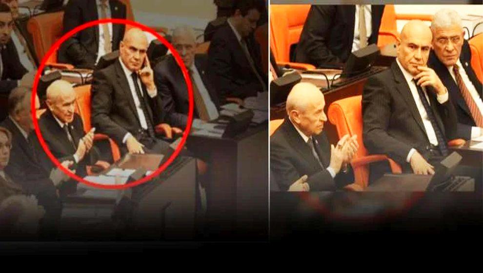 MHP Lideri Bahçeli DEM'li Bakırhan'ı uzun uzun alkışlamıştı! Turhan Çömez 'o bakışı' açıkladı...