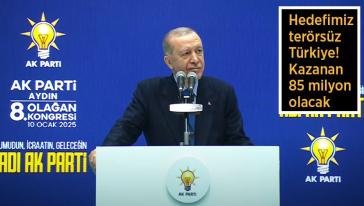 Cumhurbaşkanı Erdoğan: "Terör kuşağını 4 yerden kırıp attık..!"