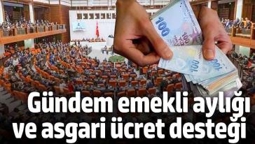 Emekli aylığı ve asgari ücret desteği için “torba yasa” hazırlığı...