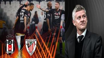 Ole Solskjaer harika başladı... Beşiktaş Athletic Bilbao'yu devirdi!