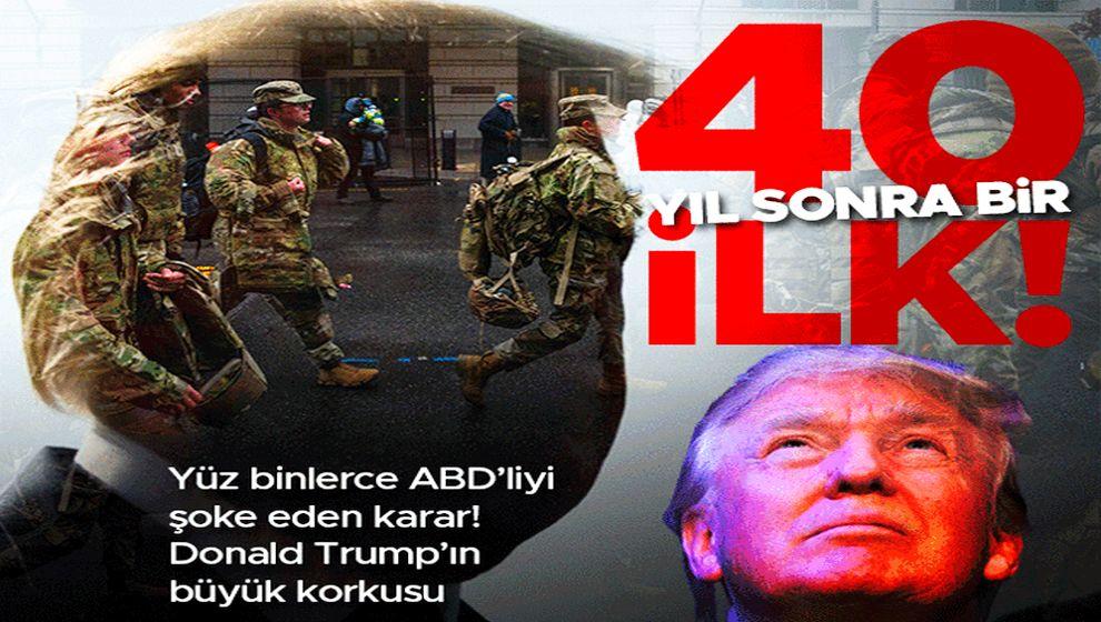 ABD'de 40 yıl sonra bir ilk! Donald Trump'ın yemin töreni kapalı salonda gerçekleştirilecek..!