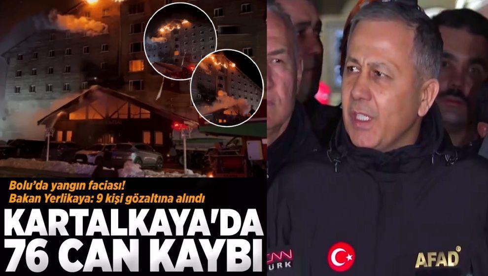 Bolu'da kayak merkezinde yangın faciası! Can kaybı 76'ya yükseldi..!