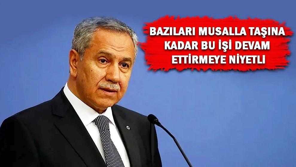 Bülent Arınç'tan çok konuşulacak sözler! 