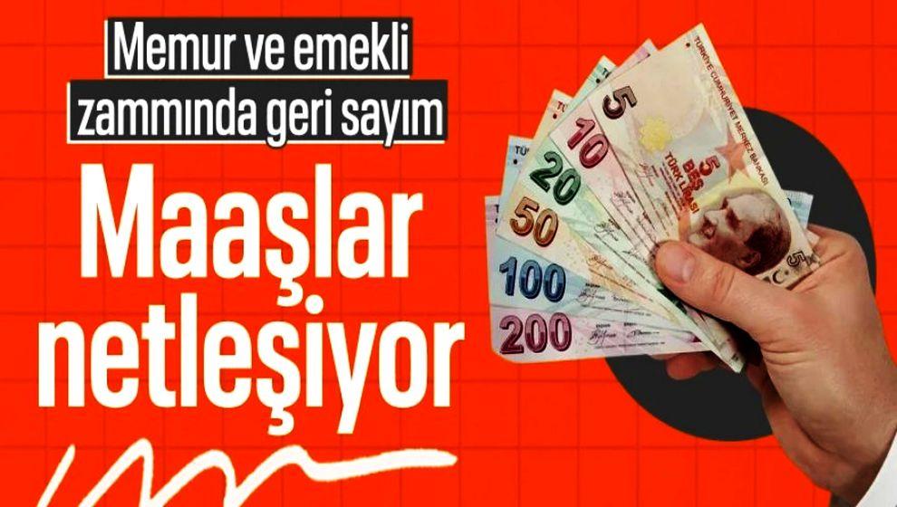 Emekli ve memur maaşı netleşiyor... Gözler enflasyonda, işte masadaki rakamlar!