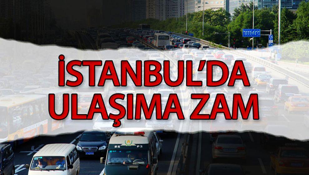 İstanbul'da ulaşıma yüzde 35 zam...