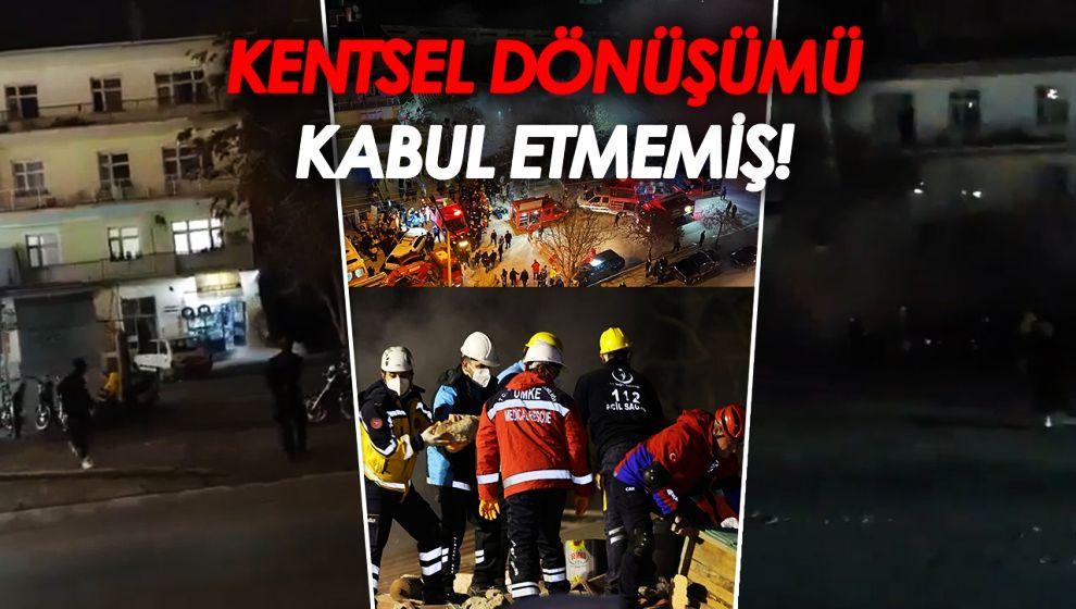 Konya'da 4 katlı bina çöktü: İki kişi yaşamını yitirdi, üç kişi sağ kurtarıldı...