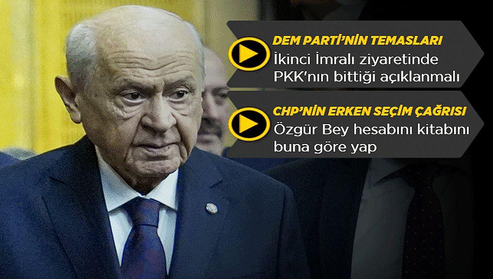 MHP lideri Devlet Bahçeli: 