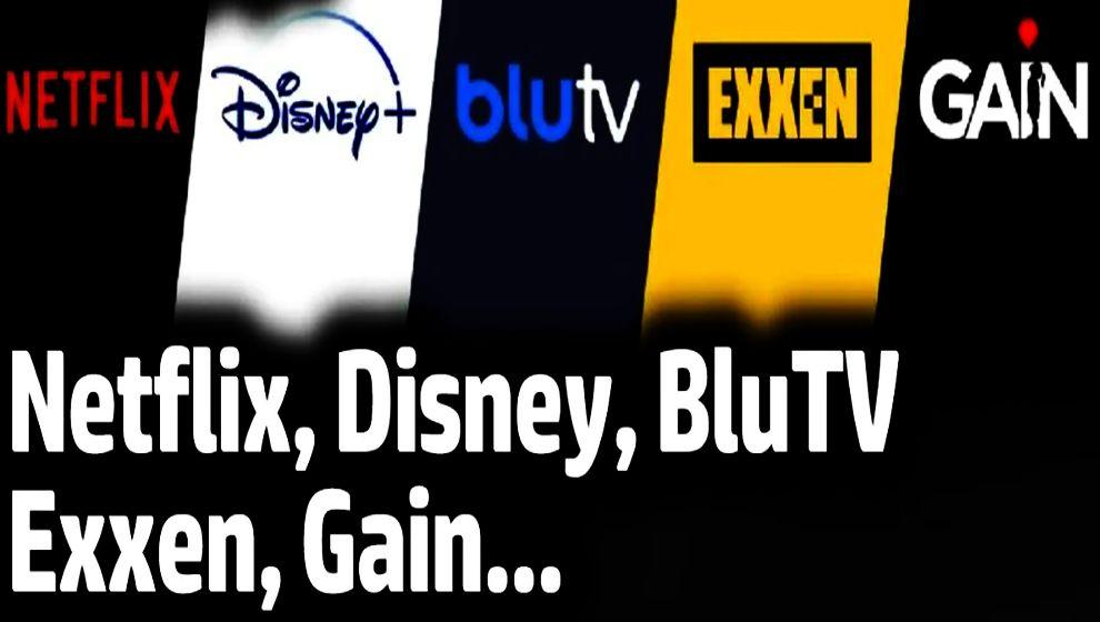 Netflix, Disney, Gain ve BluTV... Dijital platformlara baskın iddiası!