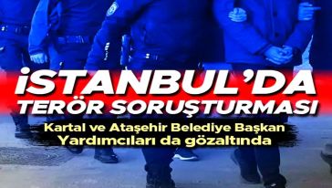 İstanbul'da belediyelere operasyon! Çok sayıda belediye başkan yardımcısı ve meclis üyesi gözaltında!