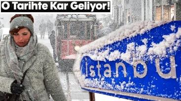 İstanbul'a kar geliyor... Prof. Dr. Orhan Şen tarih verdi!