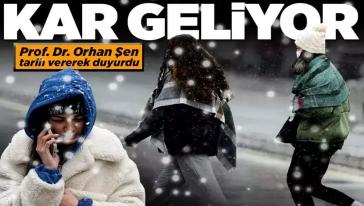 Kar alarmı! Çarşamba gününe dikkat! İstanbul Valiliği, AKOM ve Meteoroloji uyardı...