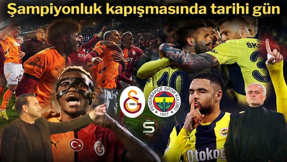 Derbi günü geldi çattı... İşte Galatasaray Fenerbahçe maçı muhtemel 11'leri!