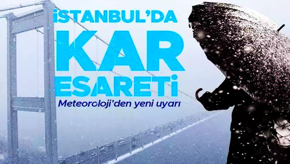 İstanbul'da kar esareti! Sıcaklık eksi 5 dereceye düşecek...! İstanbul'da pazartesi okullar tatil olacak mı?