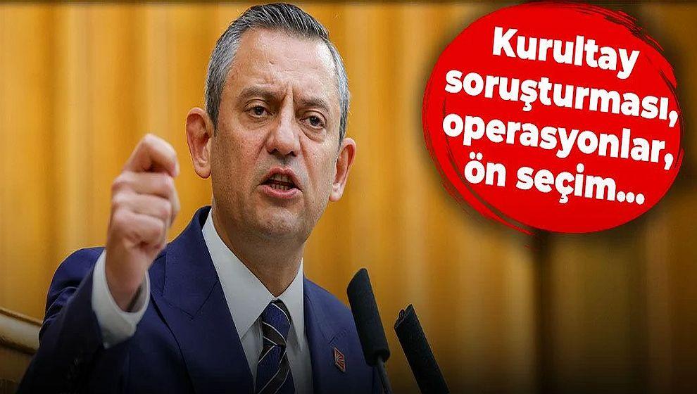 Özgür Özel, CHP'deki ön seçim tarihi açıkladı, Cumhurbaşkanı Erdoğan'a seslendi: 