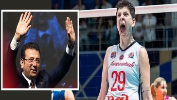 Milli voleybolcu Ebrar Karakurt'tan İmamoğlu'na destek geldi!