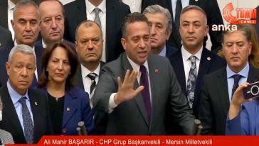 TBMM'de tarihi görüntü... CHP'li vekiller kürsüye çıktı! Birleşime ara verildi