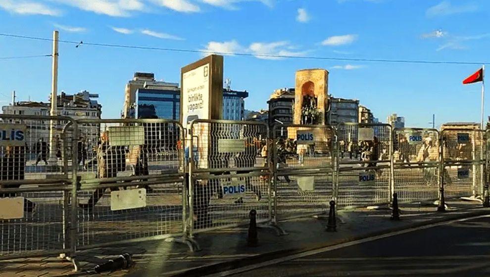 8 Mart Dünya Kadınlar Günü... Taksim ve çevresine 8 Mart bariyerleri!