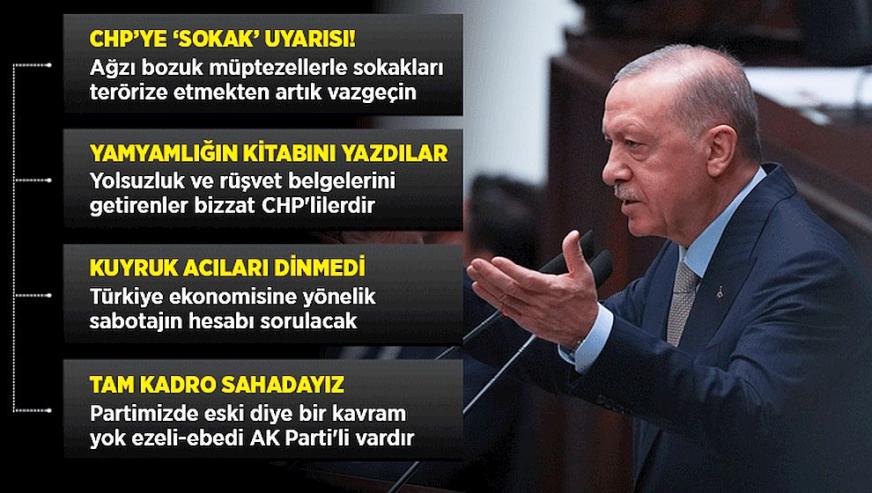 Cumhurbaşkanı Erdoğan'dan çok konuşulacak sözler: "Heybedeki büyük turplar henüz dökülmedi..!"
