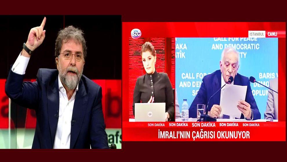 Ahmet Hakan'dan Kürtçe konuşmayı kesen Sözcü TV'ye: 